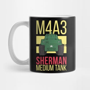 M4A3 Sherman tank Mug